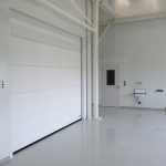 sectionaaldeuren in ISO7 cleanroom