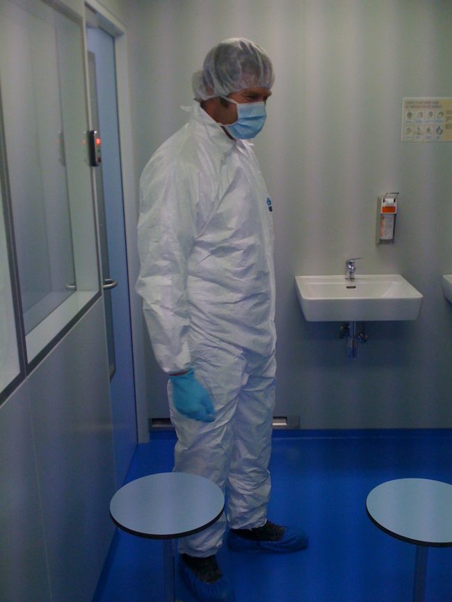 metalen cleanroom, remontabel