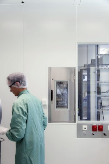 Cleanroom voor biotechnologie, doorgeefkast, GMP