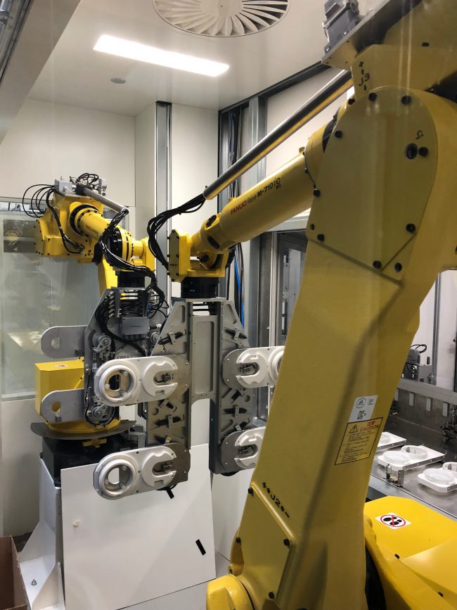 cleanroom en robotisering