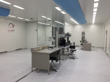 cleanroom Antwerp Space brede airsock