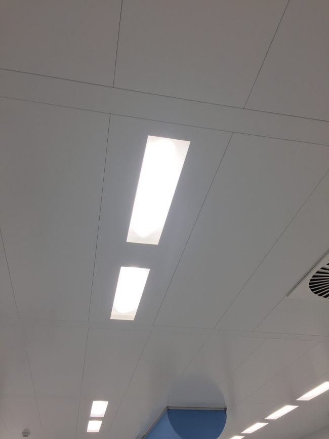 cleanroom Antwerpen Space led verlichting ISO7