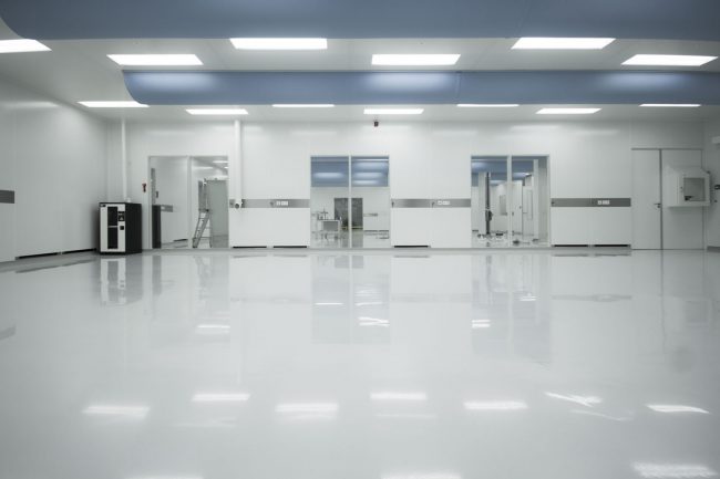 cleanroom ISO6 met esd vloerbedekking (anti statisch)