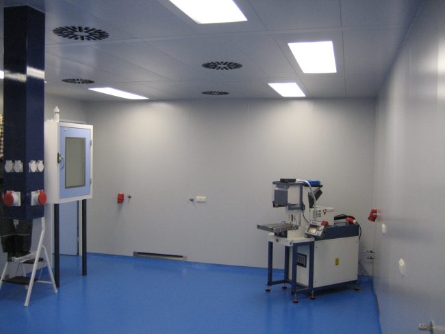 cleanroom ceiling plafond HIGHCARE